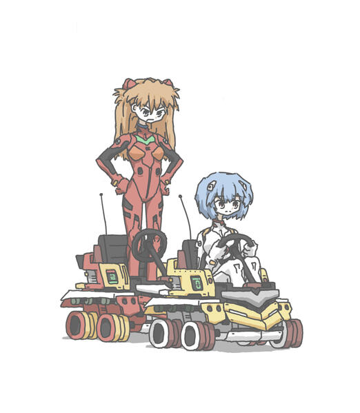 #197 [ rei, asuka | evangelion ]